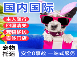 稻城亚丁机场快运国际宠物托运 【国